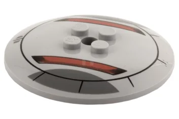 LEGO Dish 6 x 6 Inverted (Radar) with SW Sith Infiltrator…