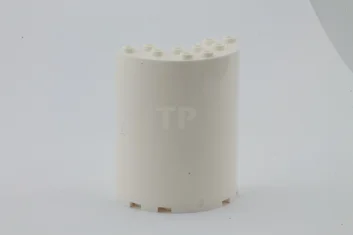 LEGO Mitad de cilindro 3 x 6 x 6 con recorte…