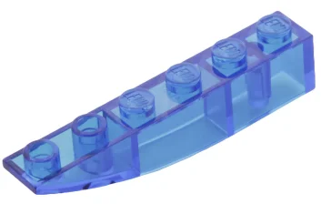 LEGO Slope Curved 6 x 1 - Inverted