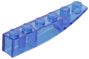 LEGO Slope Curved 6 x 1 - Inverted
