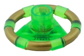 LEGO Ring met middelste driehoek met gouden banden en Manta Ray…