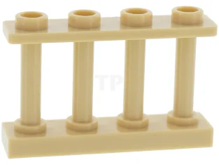 LEGO Fence 1 x 4 x 2 Spindled
