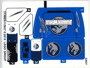 LEGO Sticker for Set 75916