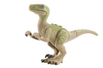 LEGO Dinosaure Vélociraptor - Assemblage complet (Delta)