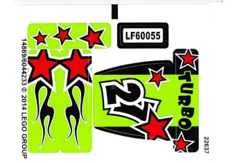 LEGO Sticker for Set 60055