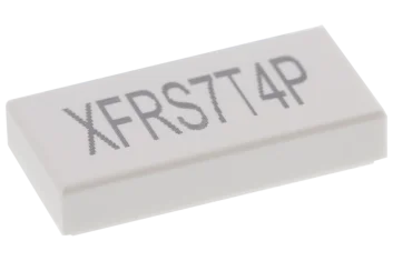 LEGO Tile 1 x 2 with EXO-CODE XFxxxxxx Pattern