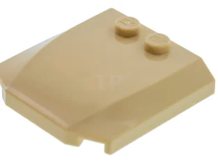 LEGO Plate 4 x 4 x 2/3 Triple Curved