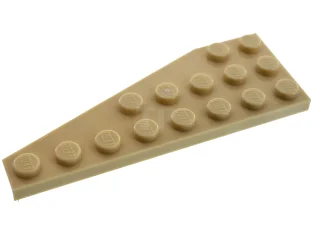 LEGO Plate 8 x 3 Wedge Right