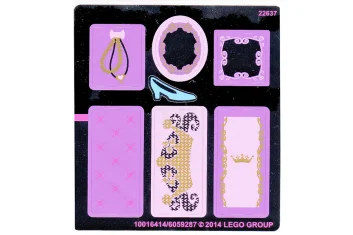 LEGO Sticker voor set 41055 - vel 1