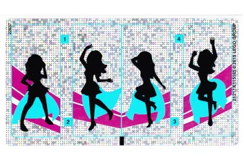 LEGO Adesivo per il set 41105 - Foglio 1