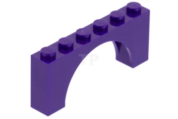 LEGO Brick 1 x 6 x 2 Arch - Thin Top…