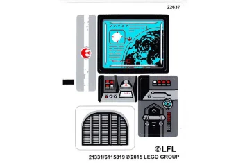 LEGO Sticker for Set 75094