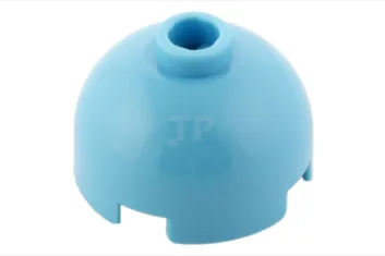 LEGO Brick, Round 2 x 2 Dome Top, blocked open