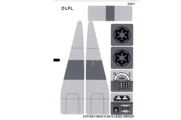 LEGO Sticker for Set 75106