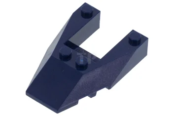 LEGO Keil 6 x 4 Ausschnitt mit Noppeneinkerbungen