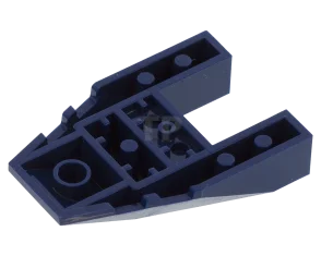 LEGO Keil 6 x 4 Ausschnitt mit Noppeneinkerbungen