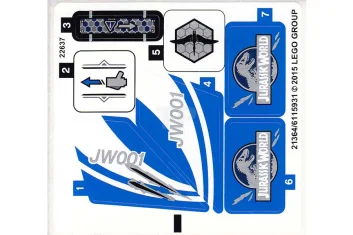 LEGO Sticker for Set 75915