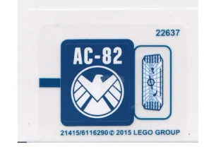LEGO Sticker for Set 76036
