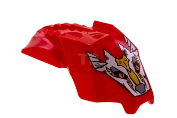 LEGO Volante Carenado Forma de Lobo con Patrón Worriz