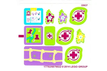 LEGO Sticker for Set 41038