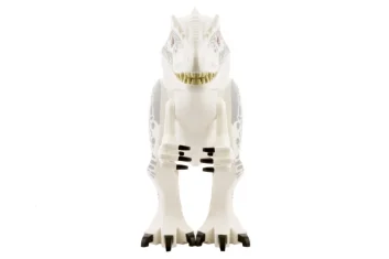 LEGO Dino Indominus Rex con garras negras y manchas gris azulado…