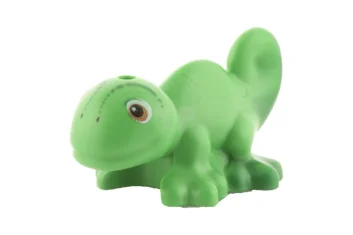LEGO Kameleon met zwarte ogen patroon (Pascal)