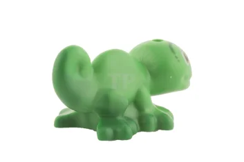 LEGO Kameleon met zwarte ogen patroon (Pascal)