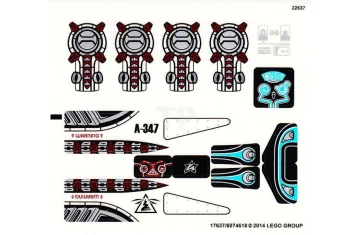 LEGO Sticker for Set 70164