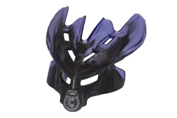 LEGO Bionicle Mask Protector with Marbled Trans-Purple Pattern (Protector Mask of…