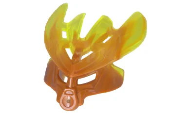 LEGO Bionicle Mask Protector with Marbled Trans-Neon Green Pattern (Protector Mask…