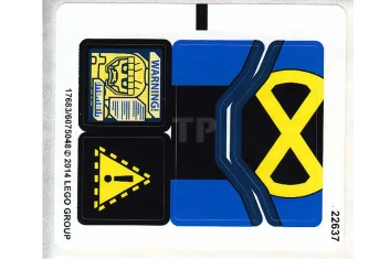 LEGO Sticker for Set 76022 (International Version)