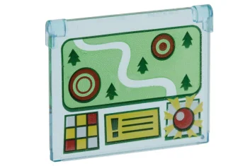 LEGO Verre pour fenêtre 1 x 4 x 3 - Ouverture…