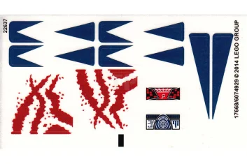 LEGO Sticker for Set 76019