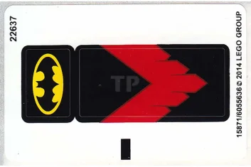 LEGO Pegatina para Set 76011
