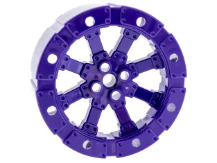 LEGO Wagon Wheel, Wide (55mm)