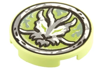 LEGO Tile 2 x 2 Round with Bottom O and Airjitzu…