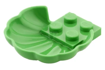 LEGO Clam / Scallop Shell with 4 Studs