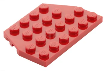 LEGO Plaque 4 x 6 Cale - Couper les coins