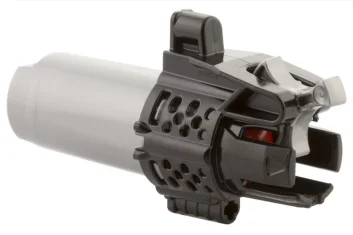 LEGO Bionicle Weapon Midak Skyblaster avec boîtier noir Assemblage complet