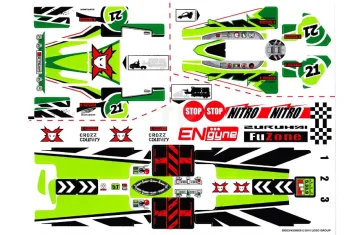 LEGO Autocollant pour l'ensemble 8864 - Feuille 1