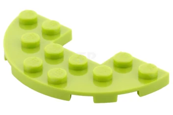 LEGO Plaque 3 x 6 demi-ronde avec découpe 1 x 2.