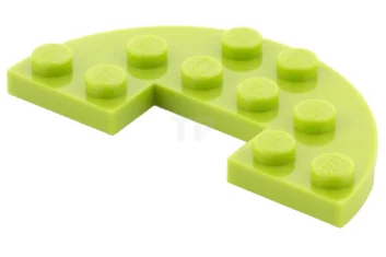 LEGO Plaque 3 x 6 demi-ronde avec découpe 1 x 2.