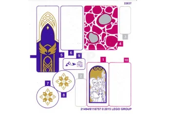 LEGO Sticker for Set 41078