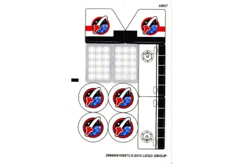 LEGO Pegatina para Set 60078