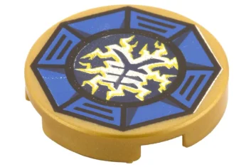 LEGO Tile 2 x 2 Round with Bottom O and Airjitzu…