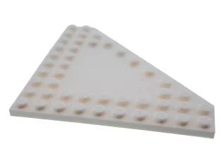 LEGO Plate 10 x 10 Cut Corner with no Studs in…