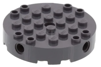 LEGO Brick, Round 6 x 6 with 4 Side Pin Holes…