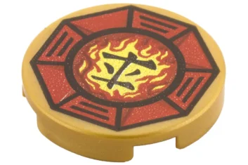 LEGO Tile 2 x 2 Round with Bottom O and Airjitzu…