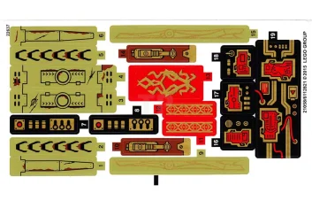 LEGO Sticker for Set 70738