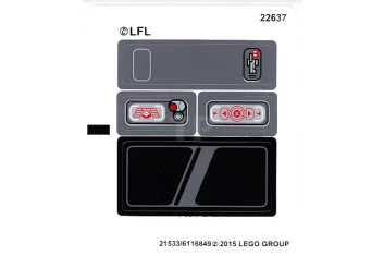 LEGO Autocollant pour l'ensemble 75103